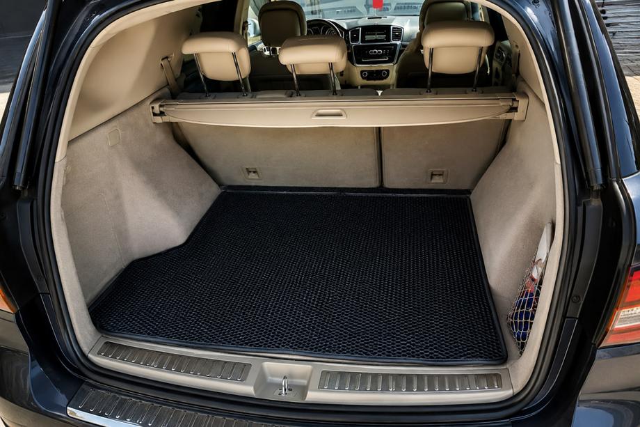 Mercedes GLE/ML class W166 2011-2018 Dywanik bagażnika (EVA, Czarny) Image