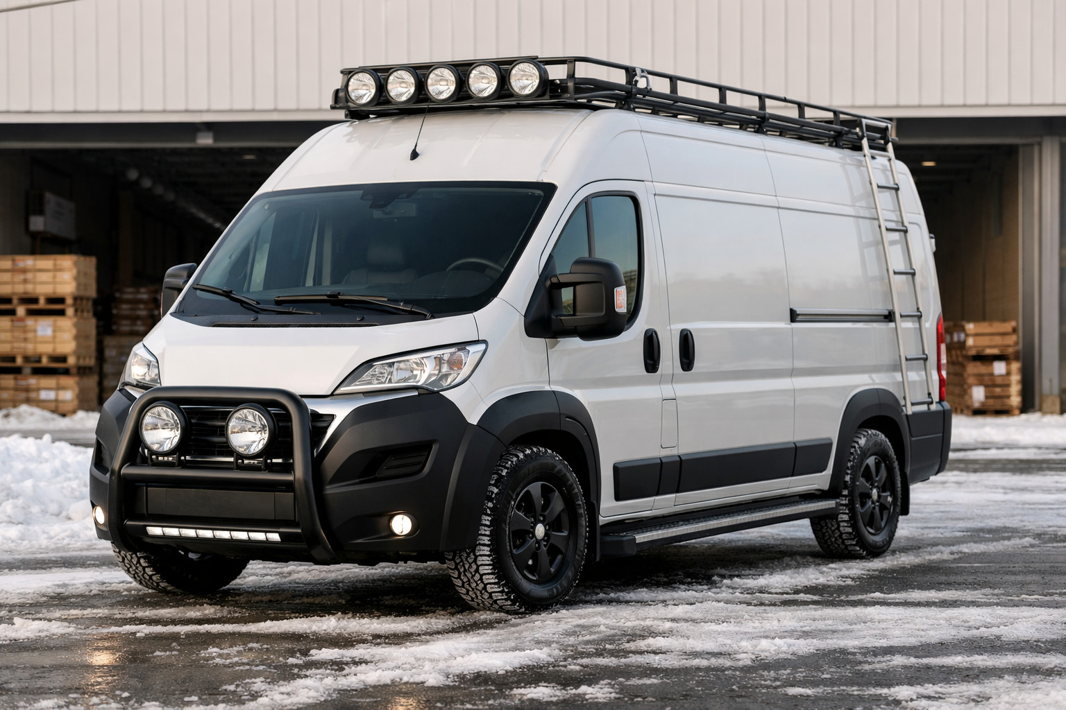 Podstawowy upgrade Fiat Ducato 2014+ do pracy, na zimę i duże przebiegi