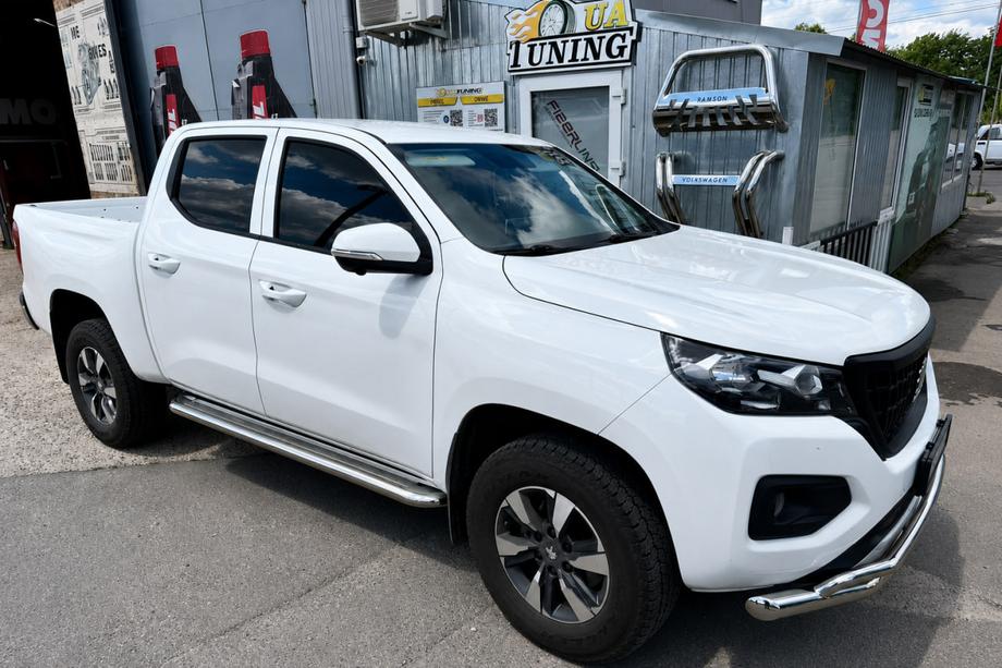 Peugeot Landtrek 2020- Progi Boczné Premium (2 szt., Stal Nierdzewna) Image