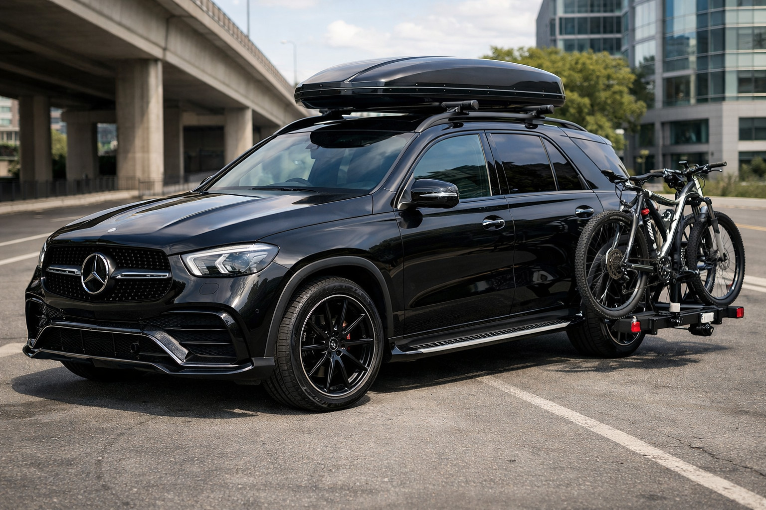 Startowy upgrade Mercedes GLE W167 do miasta i na trasę
