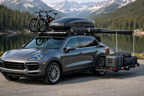 Co założyć do Porsche Cayenne 2018+ na dach i w podróż