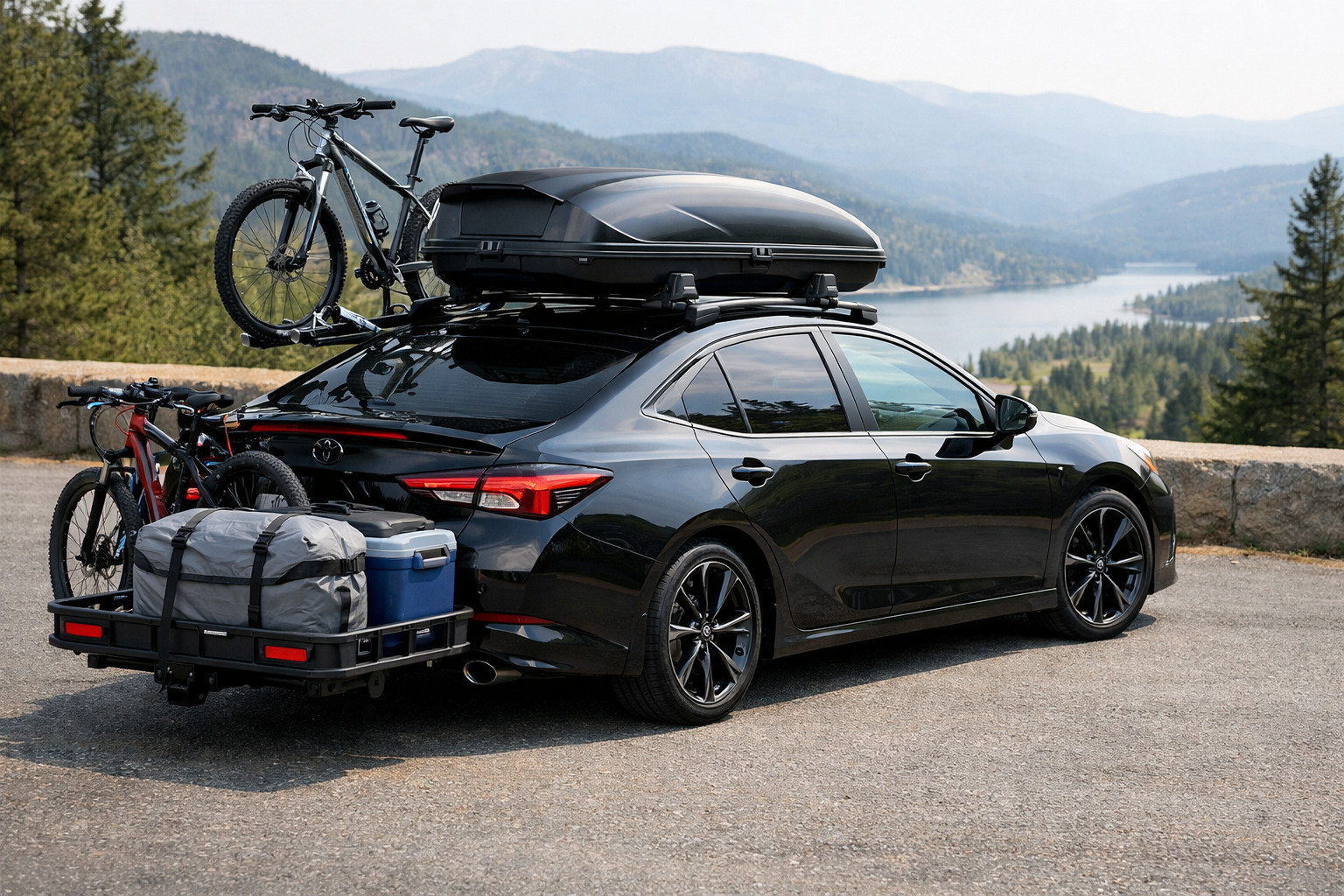 Co zamontować w Toyota Camry 2024 do bagażu i podróży