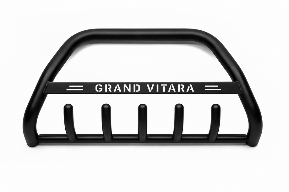 Suzuki Vitara 1998-2006 Orurowanie przednie (bullbar) WT004 (stal nierdzewna) Black Zdjęcia 3