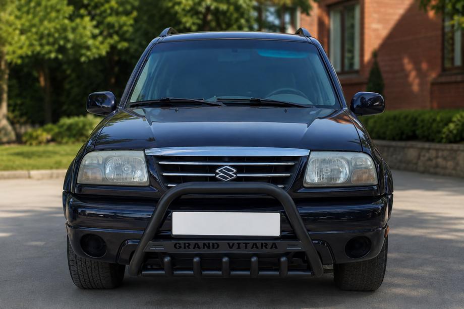 Suzuki Vitara 1998-2006 Orurowanie przednie (bullbar) WT004 (stal nierdzewna) Black Image