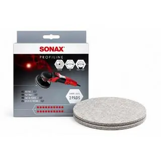 Biały filcowy krążek polerski, zestaw 2 szt., 127 mm Sonax zdjęcia 1