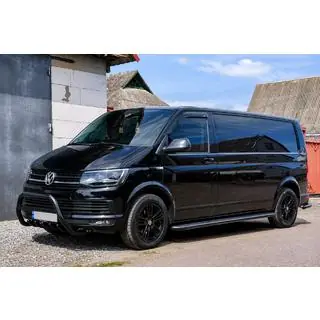 Progi boczne Premium Black (2 szt., stal nierdzewna) zdjęcia 1