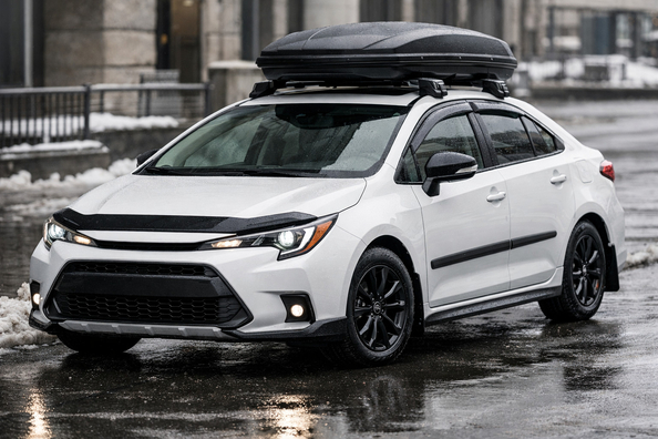 Co zamontować w Toyota Corolla 2019+ do miasta na deszcz i pluchę