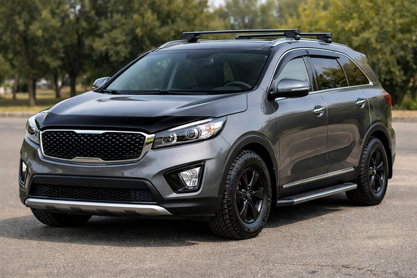 Podstawowy upgrade Kia Sorento III UM 2014-2020: na co dzień i lekka ochrona maski