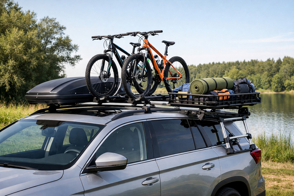 Co zamontować w aucie na działkę, sport i sezonowy transport na dachu