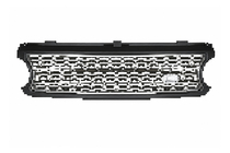 Range Rover III L322 2002-2012 Srebrny grill chłodnicy Supercharged (2006) zdjęcia 1