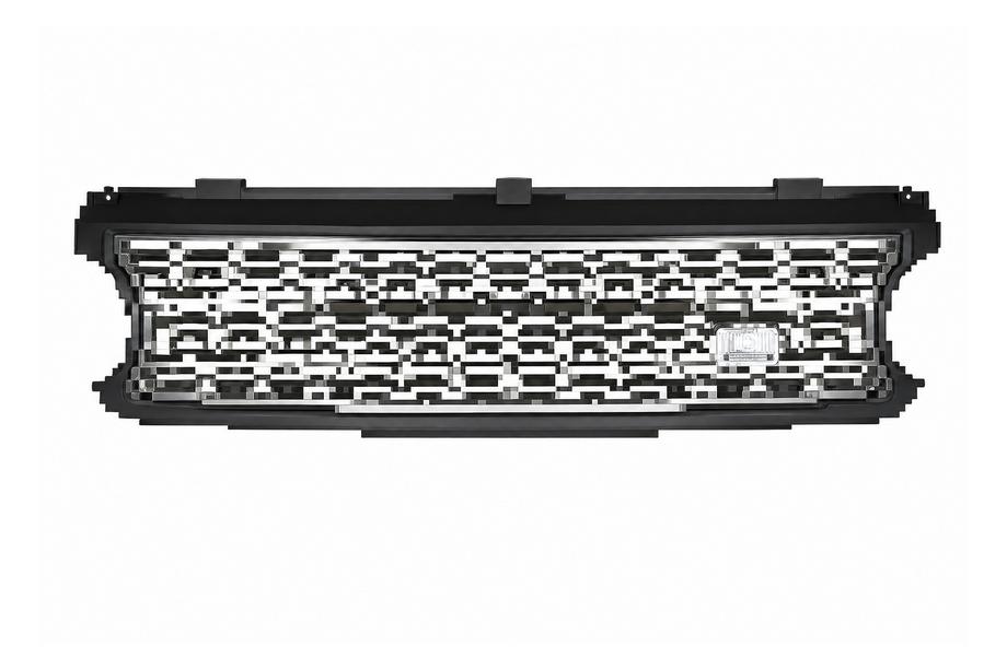 Range Rover III L322 2002-2012 Srebrny grill chłodnicy Supercharged (2006) Image