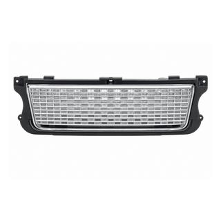 Grill z bocznymi kratkami, srebrny (2010-2012) Range Rover III L322 2002-2012