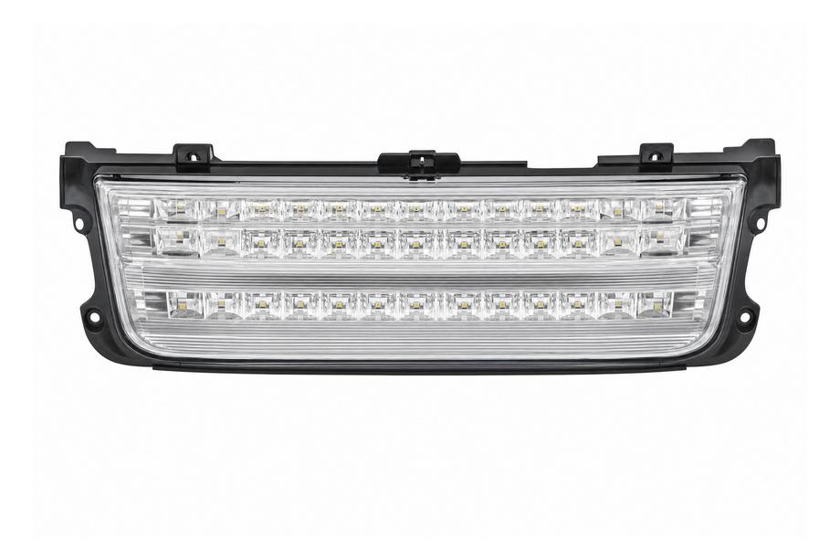 Range Rover III L322 2002-2012 Oryginalny srebrny grill (2010-2012) Image