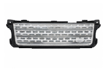 Range Rover III L322 2002-2012 Srebrny grill chłodnicy (lifting 2010→2013) zdjęcia 1