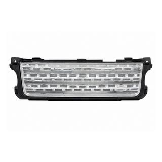 Srebrny grill chłodnicy (lifting 2010→2013) Range Rover III L322 2002-2012