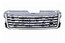 Range Rover IV L405 2013-2021 Czarny grill z srebrnymi listwami (lifting 2013→2023) zdjęcia 1