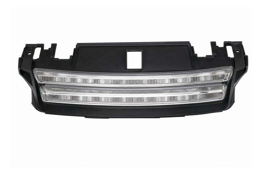 Range Rover Sport 2014-2022 Grill chłodnicy, czarna ramka / srebrna siatka (2014) Image