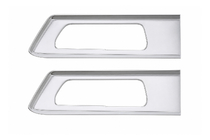 Range Rover Sport 2014-2022 Srebrna ramka lampy przeciwmgielnej (2014) zdjęcia 1