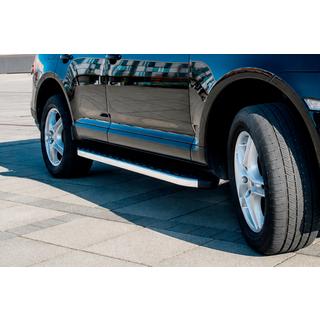 Progi Boczne BlackLine (2 szt, Aluminium) Volkswagen Touareg 2010-2018 zdjęcia 2