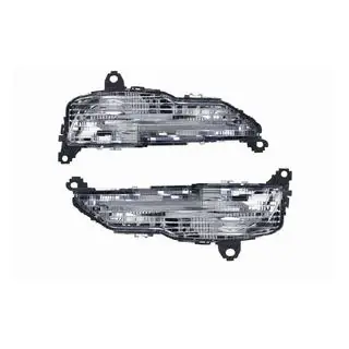 Czarna lampa przeciwmgielna