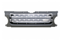 Land Rover Discovery IV 2009-2017 Grill chłodnicy – szara ramka / srebrna siatka zdjęcia 1