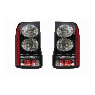 Lampy tylne, czarna obudowa (2014) Land Rover Discovery III 2004–2009