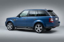 Range Rover Sport 2005-2013 Progi Boczne BlackLine (2 szt, Aluminium) zdjęcia 1