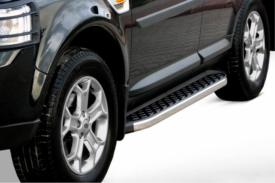 Range Rover III L322 2002-2012 Progi Boczne BlackLine (2 szt, Aluminium) Image