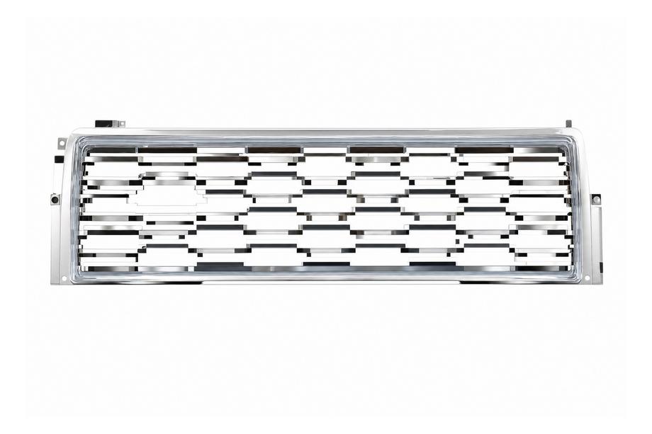 Land Rover Freelander II 2006–2014 Srebrny tuningowy grill chłodnicy (2010) Image
