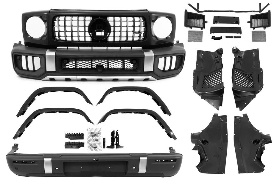 Mercedes G class W463 2018-2024 Zestaw facelift do W465 2025 G63 FULL Image
