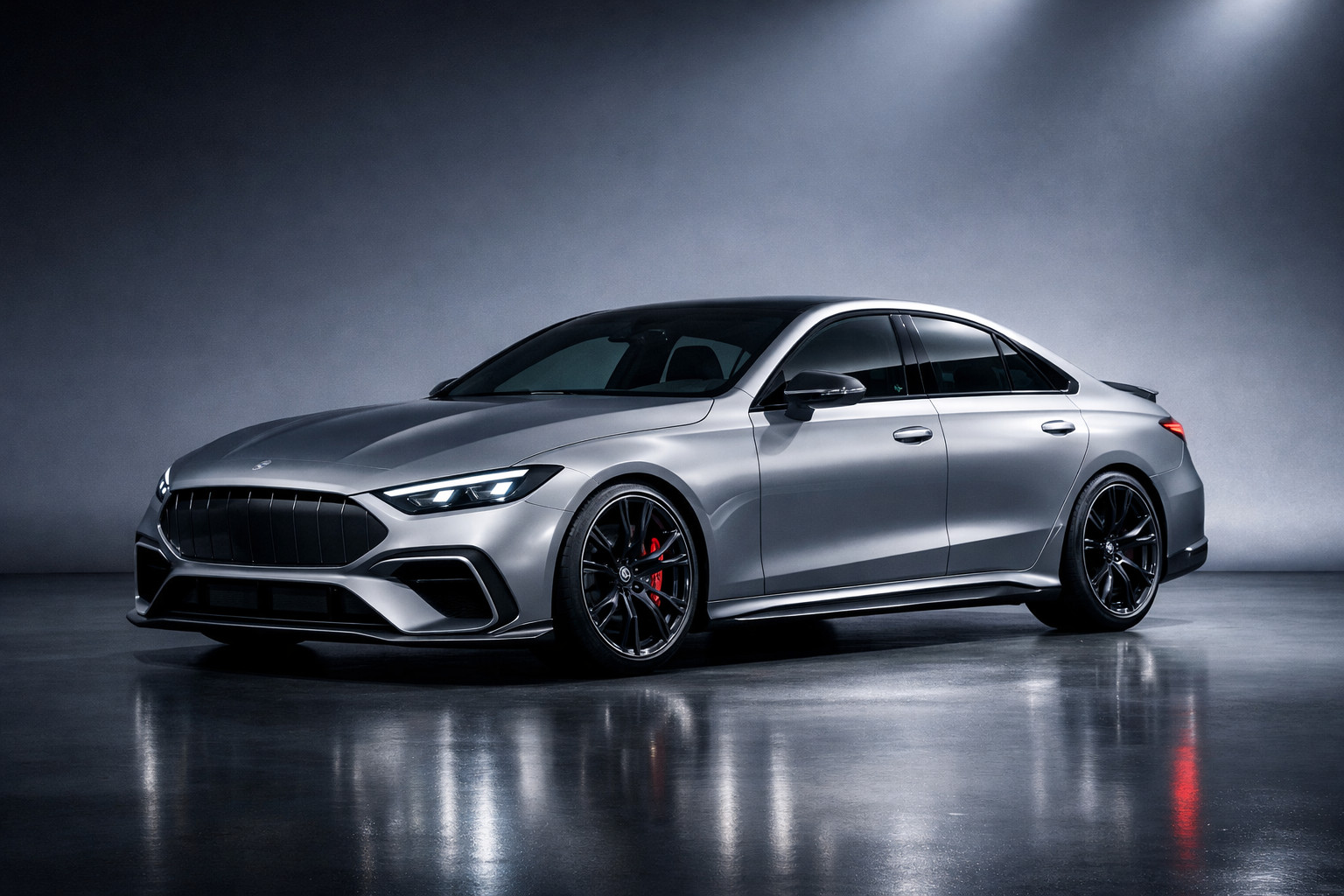 Mercedes-AMG C-Class EV 2027: prototyp elektrycznego rywala BMW M3