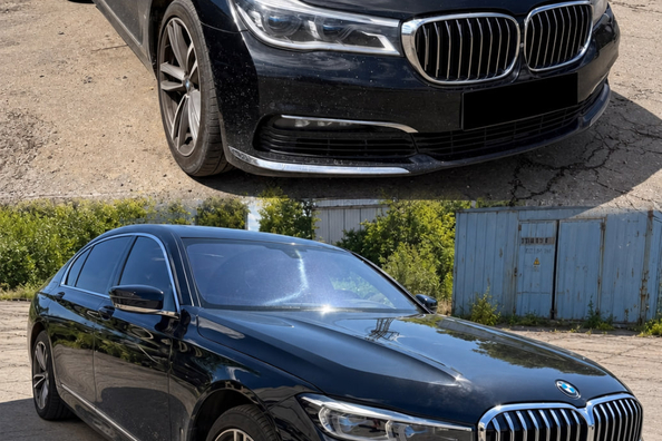 BMW 7 Series G12 2015–2022: montaż zestawu liftingu w M760 2021 – nasze realizacje