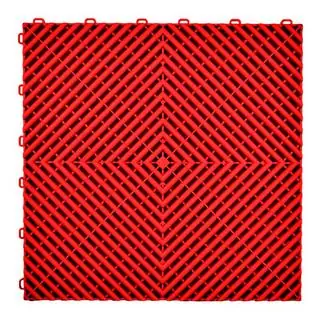 Płytka modułowa P/P (40x40x1.8 cm, czerwona)