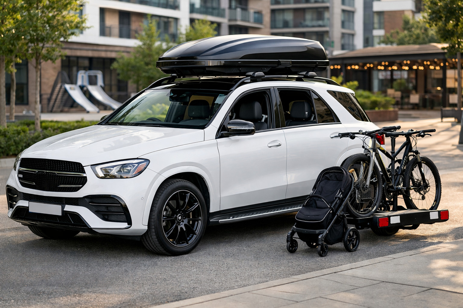 Startowy upgrade Mercedes GLE W167 do miasta i rodziny