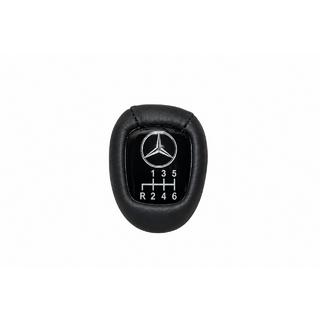 Gałka zmiany biegów V3 (6-biegowa, skóra) Mercedes E-class W124 1984–1997 zdjęcia 2