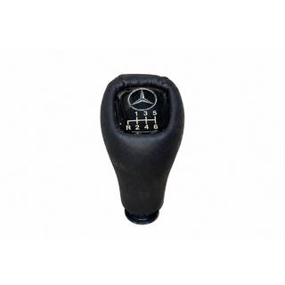 Gałka zmiany biegów V3 (6-biegowa, skóra) Mercedes E-class W124 1984–1997 zdjęcia 1