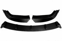 BMW 5 Series E60/E61 2003-2010 Przedni spoiler typu lip DPT (Base, 2008-2010, czarny połysk) zdjęcia 2