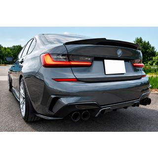 Tylne nakładki FLAP DPT (do G20, czarny połysk) BMW 3 Series G20/G21 2018- zdjęcia 1