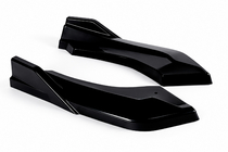 BMW 1 Series F20/F21 2011-2019 Tylne nakładki FLAP DPT (do F20, czarny połysk) zdjęcia 2