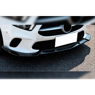 Przedni splitter DPT V-1 (Czarny Połysk) Mercedes A-class W177 2018- zdjęcia 1