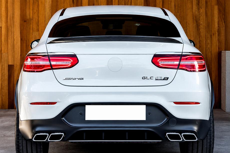 Mercedes GLC X253 2015-2022 Spoiler DPT (Czarny Połysk) Image