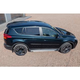 Progi boczne OEM V4 Silver (2016-2018, 2 szt., aluminium) zdjęcia 4