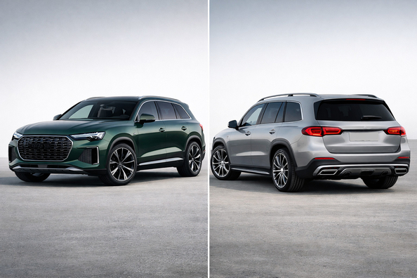 Audi Q9 2027 vs Mercedes-Benz GLS 2027: cena, silniki, dane i co lepsze