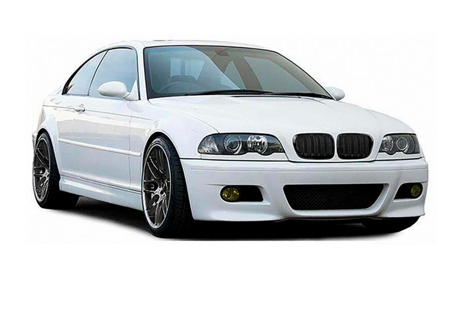 BMW 3 Series E46 1998-2006 Nerki M-Look DPT (do Coupe 1998-2003, czarny połysk) Image