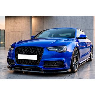 Dokładka przedniego zderzaka Lip DPT V3 (2011-2015, czarny połysk) Audi A5 2007-2015 zdjęcia 1