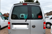Volkswagen Caddy 2004-2010 Spoiler (2-drzwi, czarny połysk) zdjęcia 1