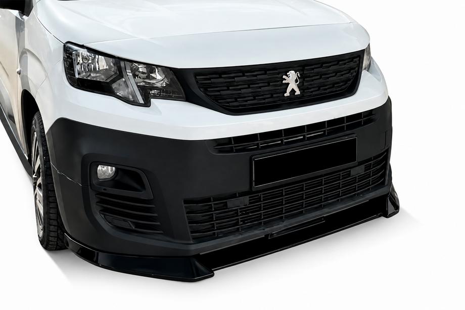 Peugeot Partner/Rifter 2019- Przedni lip spoiler DPT Image