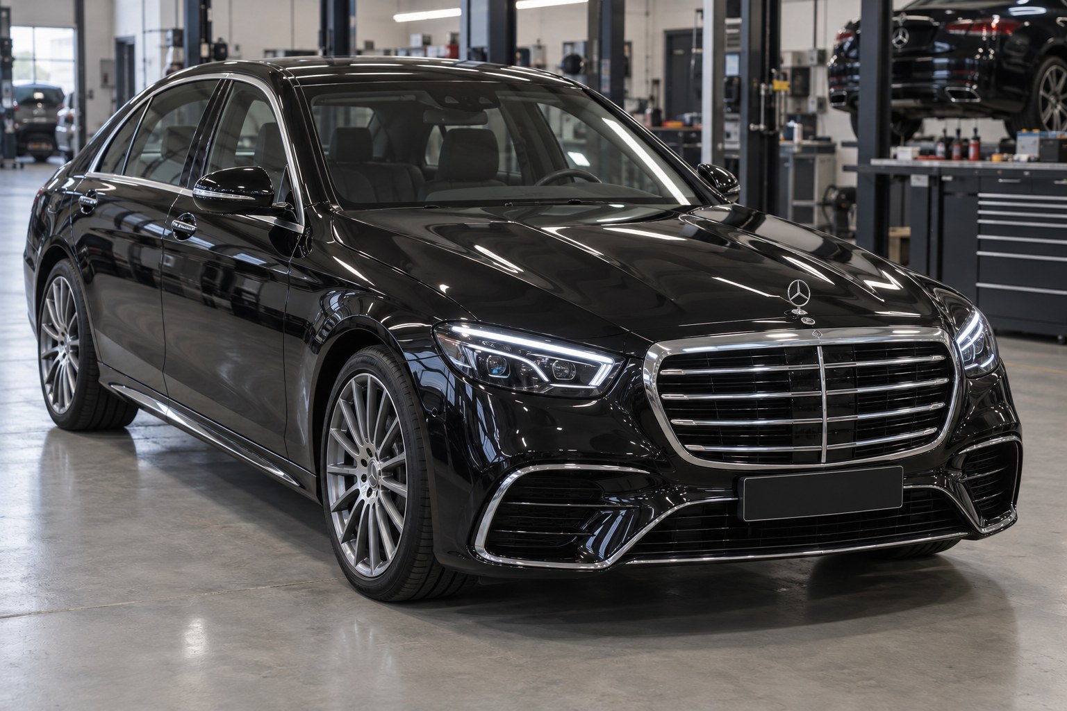 Mercedes S-Class W222 w stylu W223: co da się realnie zamontować