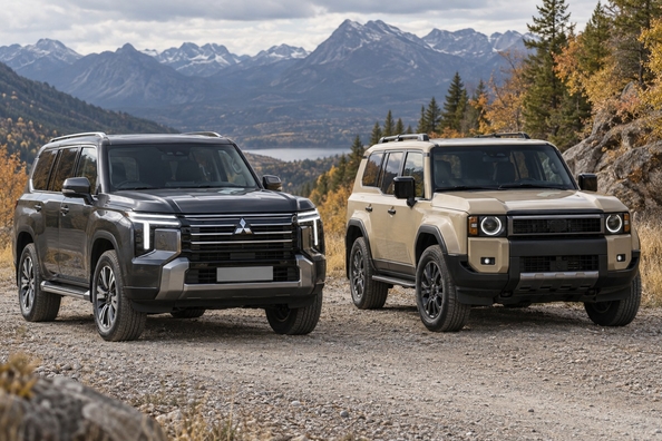 Mitsubishi Pajero 2027 vs Toyota Land Cruiser Prado 250: ktorego terenowego SUV-a na ramie wybrac Zdjęcie 2