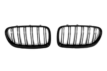 BMW 5 Series F10/F11 2010–2016 Wyprzedaż nerki M-Look (czarny połysk) zdjęcia 1